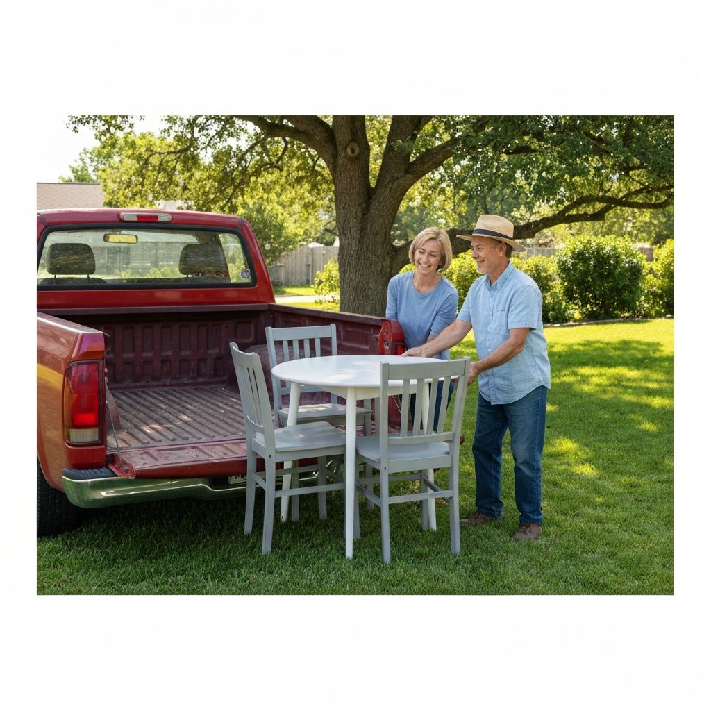 Table delivery in Columbus - Haulky P2P