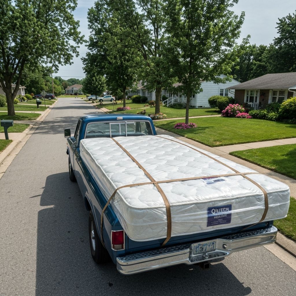 Queen Mattress - Haulky P2P delivery in Jacksonville